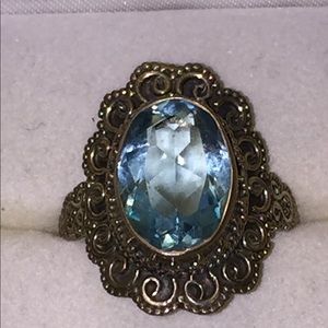Topaz Sterling Silver Ring